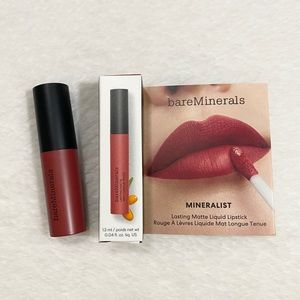 BareMinerals Mineralist Lasting Matte Liquid Lipstick Mini - Spirited